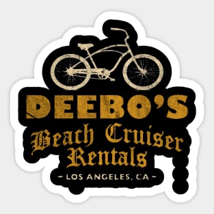 Deebo's Bike Rentals \\ LA Sticker